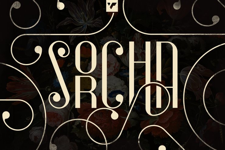 Sorcha字体 4