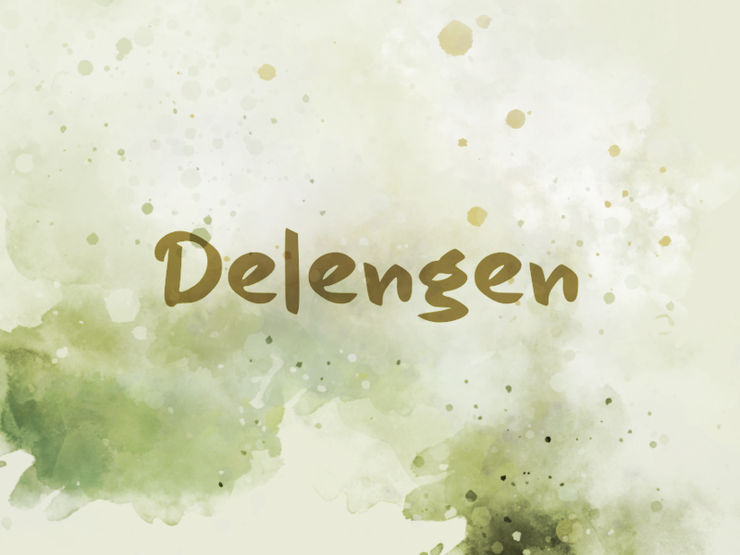 d Delengen字体 1