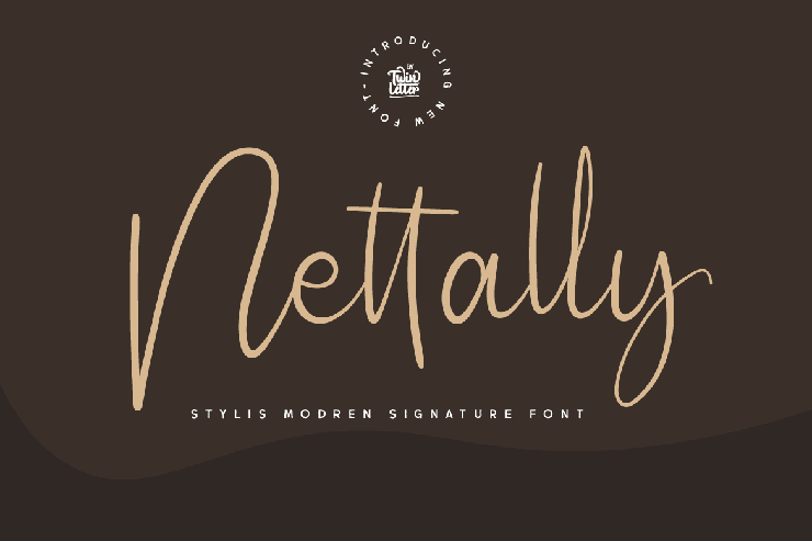 Nettally字体 2