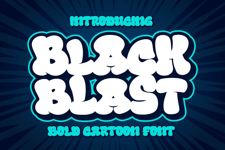 Black Blast字体 2