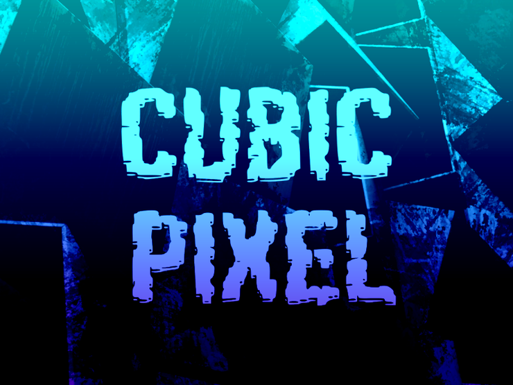 c Cubic Pixel字体 1