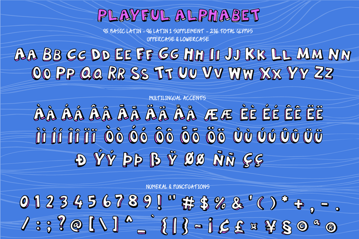 PLAYFUL ALPHABET字体 9