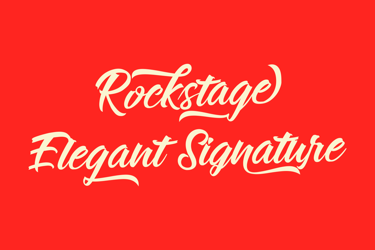 Rockstage字体 1