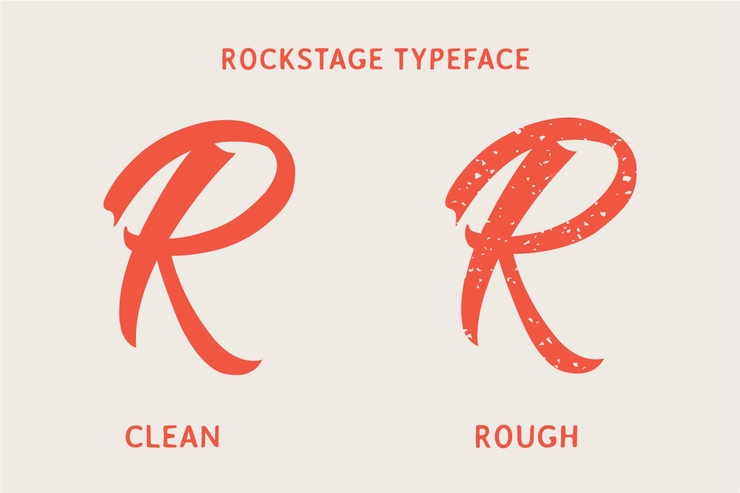 Rockstage字体 4