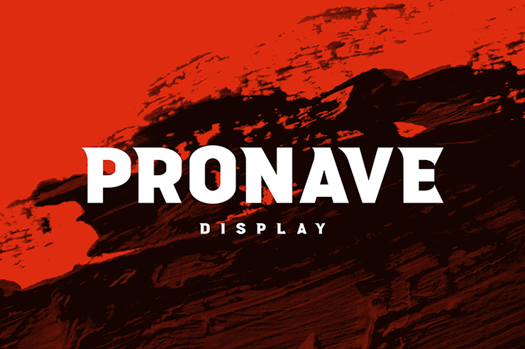 Pronave字体 1