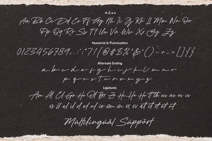 Golden Hopes字体 9