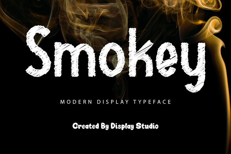 Smokey字体 1