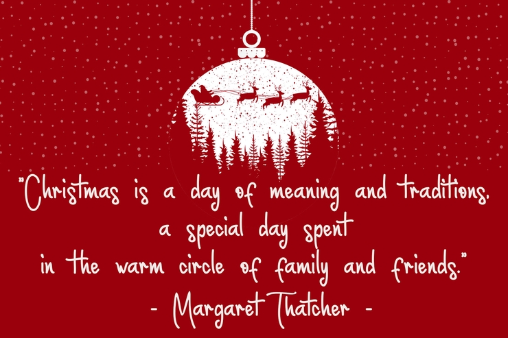 Santa Reindeer字体 5