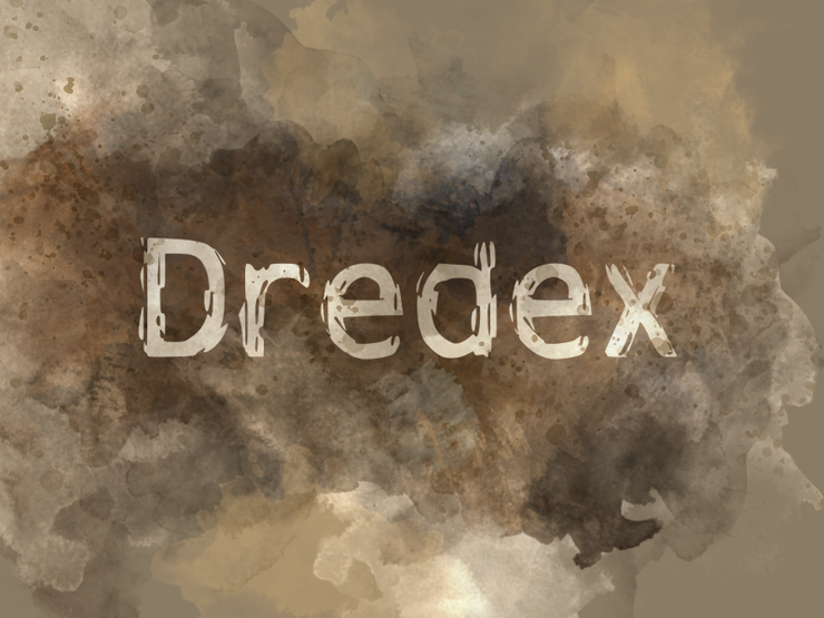 d Dredex字体 1