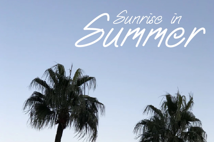 Happy Summer字体 3