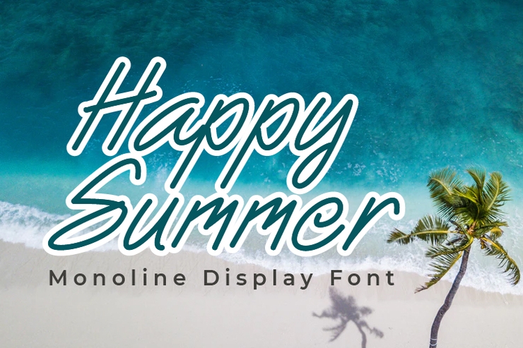 Happy Summer字体 6