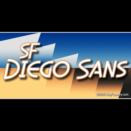 SF Diego Sans字体 1