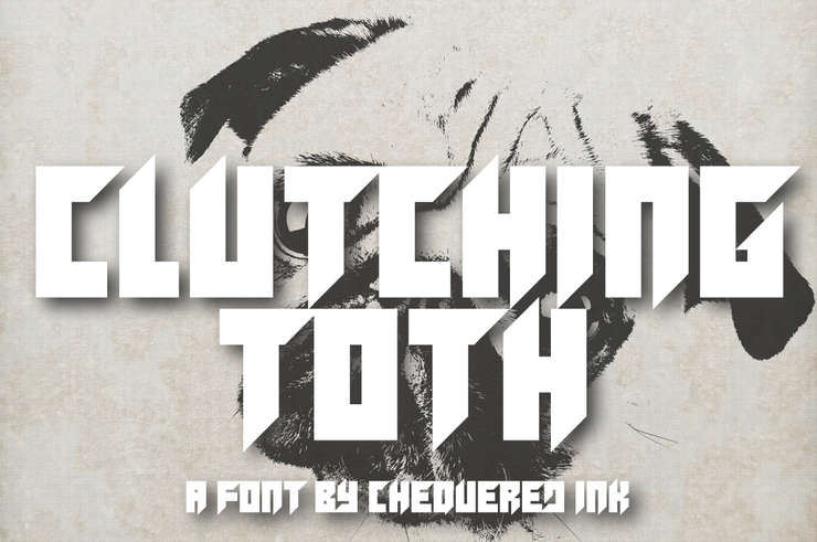 Clutching Toth字体 1