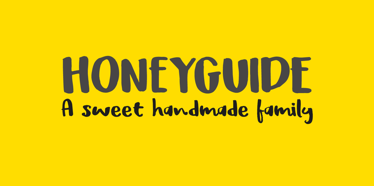 DK Honeyguide Caps字体 1