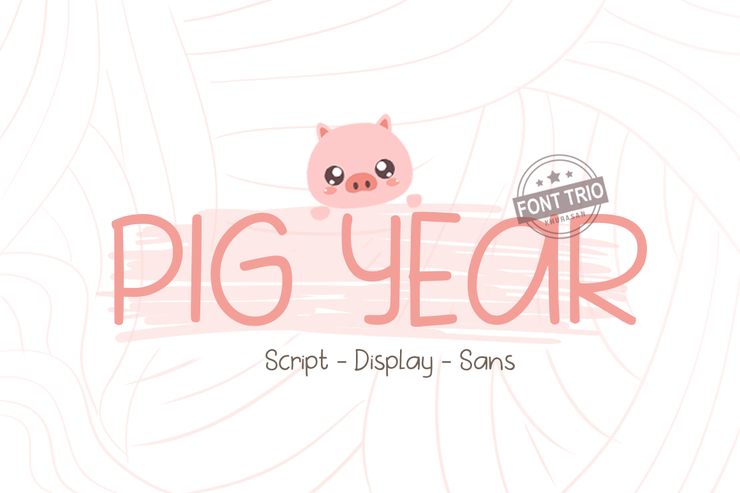 Pig Year Sans字体 1
