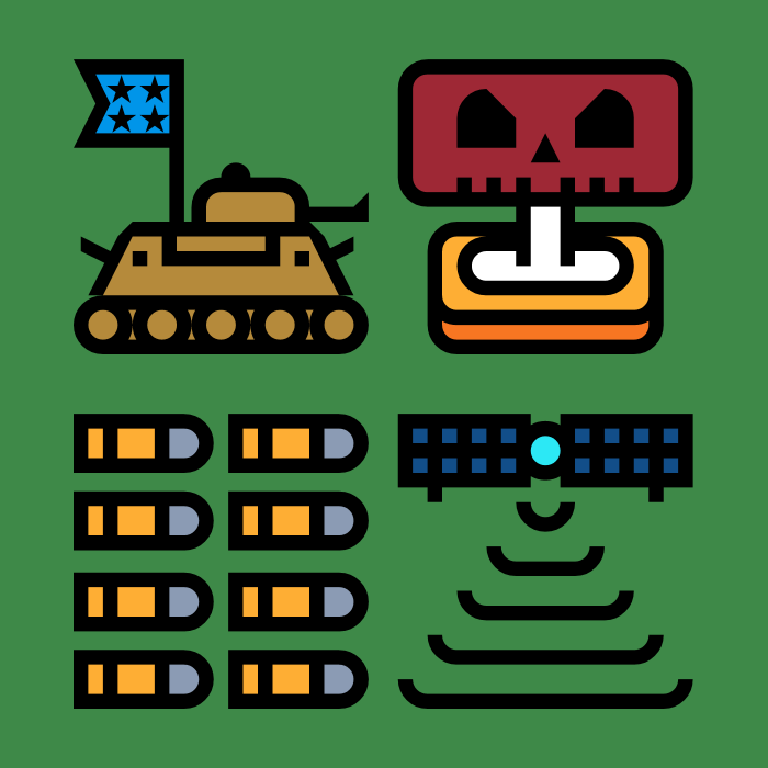 Militaricons字体 1