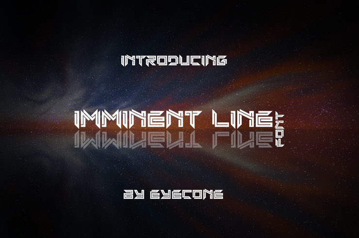 Imminent Line字体 2