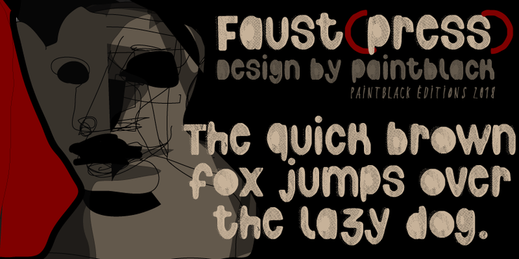 Faustpress字体 2