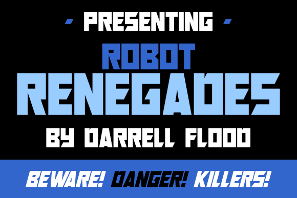 Robot Renegades字体 1