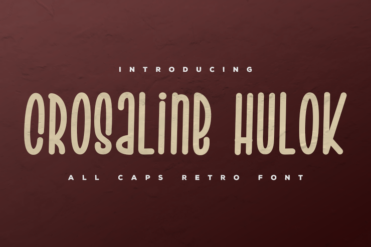 Crosaline Hulok字体 1