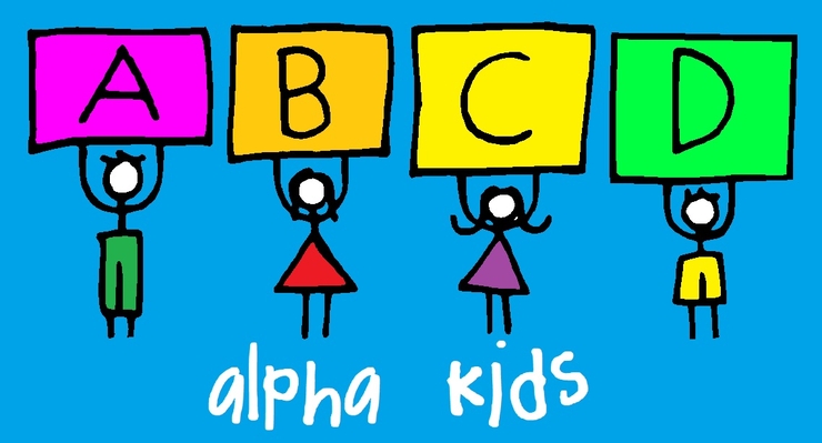 Alpha Kids字体 1
