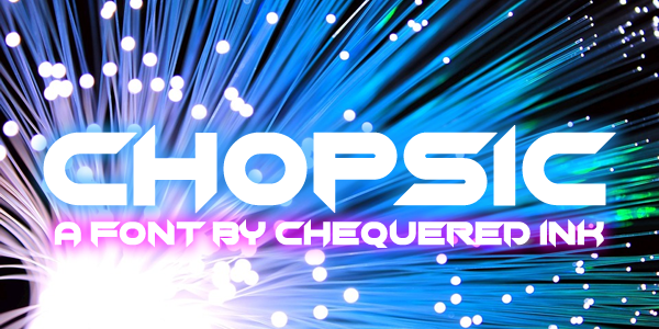 Chopsic字体 2