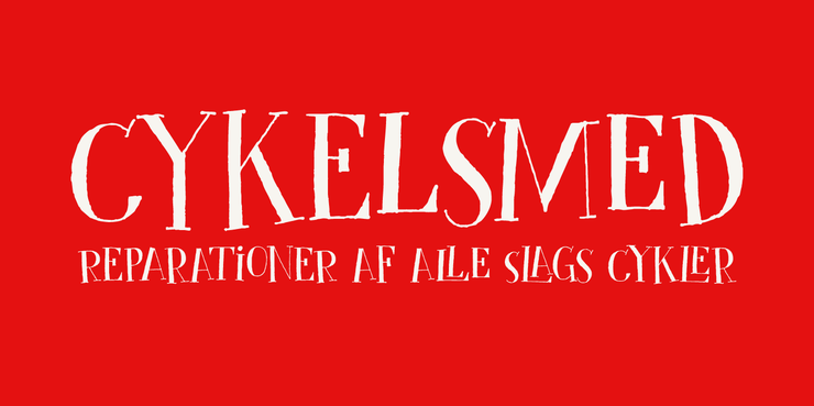 Cykelsmed DEMO字体 1