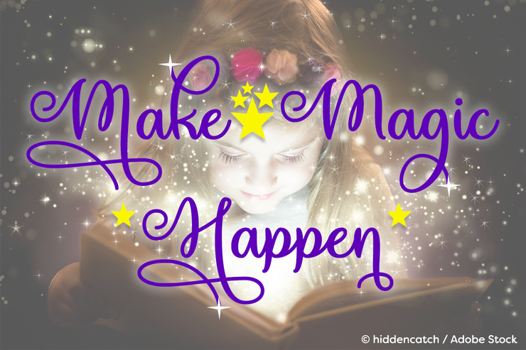Make Magic Happen字体 1