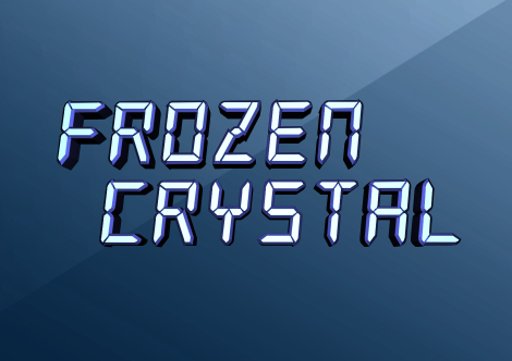 Frozen Crystal字体 1