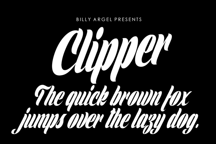 Clipper字体 1