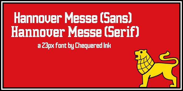 Hannover Messe字体 1