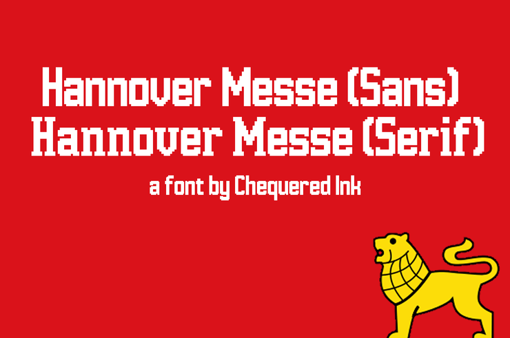 Hannover Messe字体 2