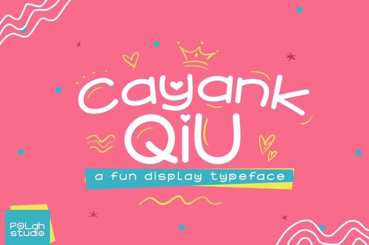 Cayank Qiu字体 1