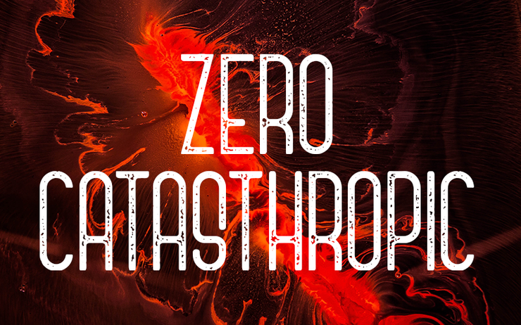 Zero Catasthropic字体 1