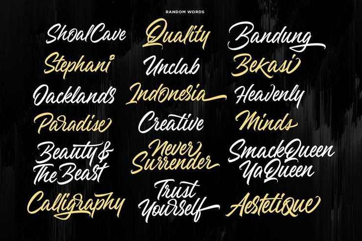 The Lunatique 字体 2