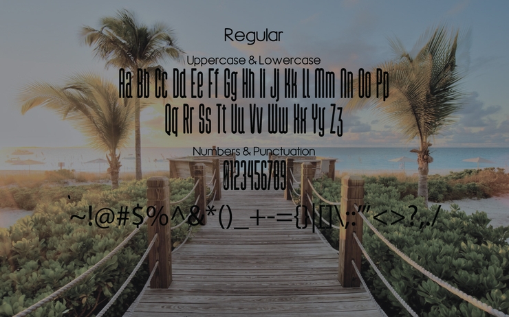 Muhaqu Regular字体 1