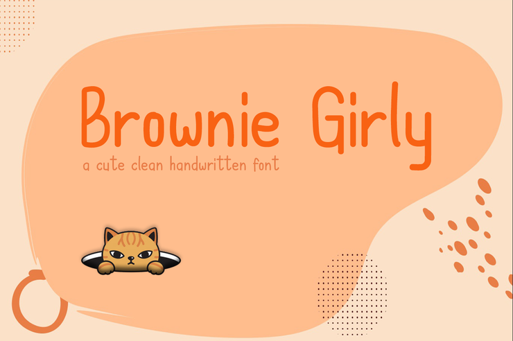 Brownie Girly字体 1