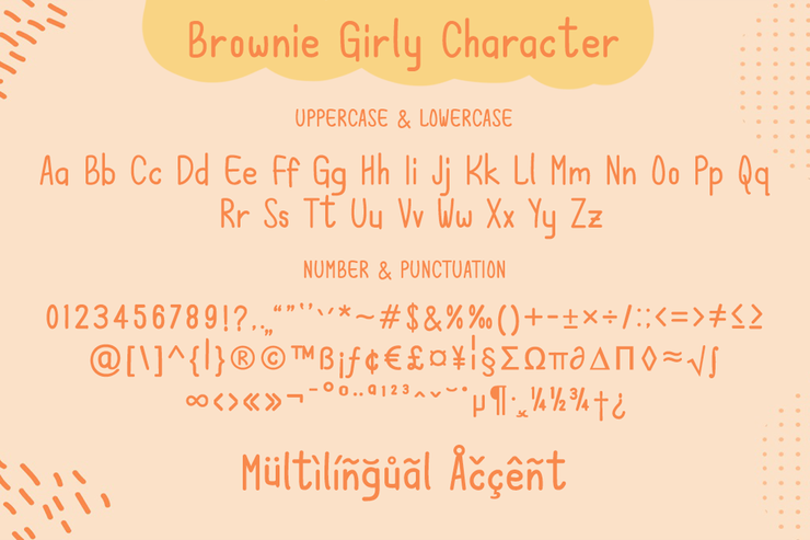 Brownie Girly字体 4