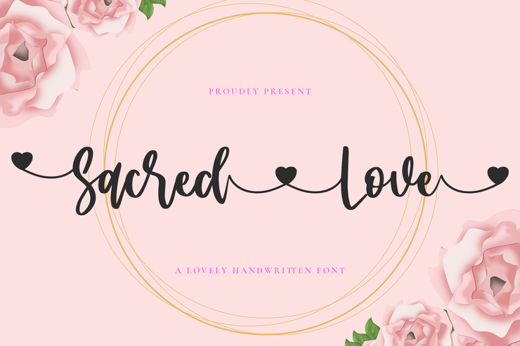 sacred Love字体 1