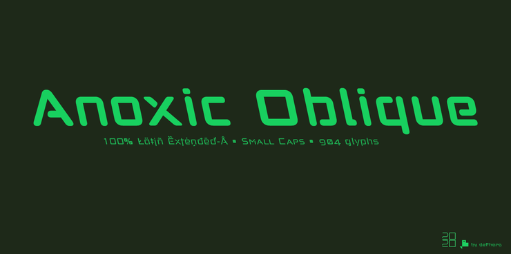 Anoxic Light & Medium字体 4