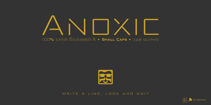 Anoxic Light & Medium字体 5
