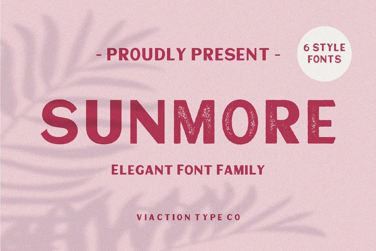 Sunmore Slant字体 7