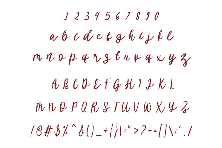 Raindu字体 5