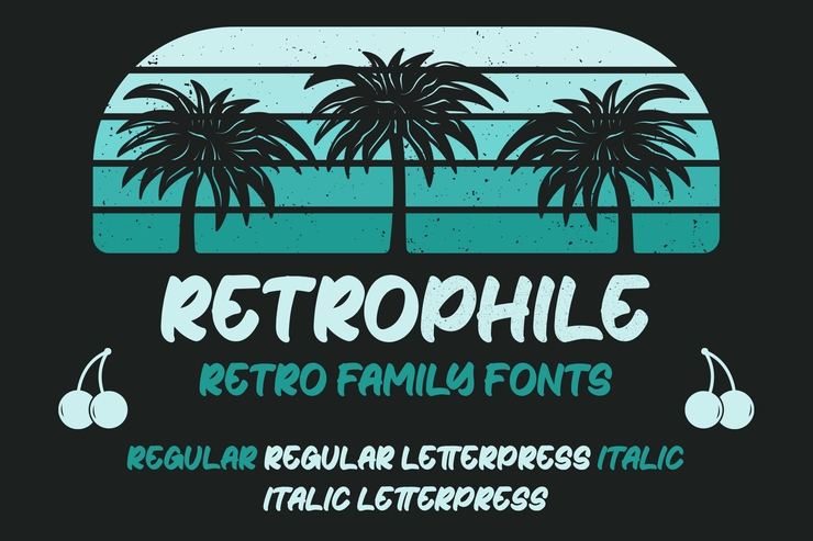 Retrophile字体 3