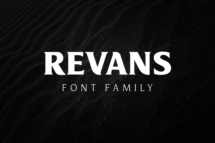 Revans Medium字体 2