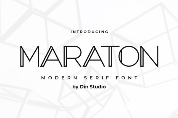 Maraton字体 1