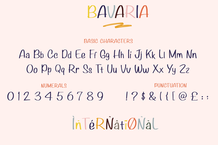 Bavaria字体 1