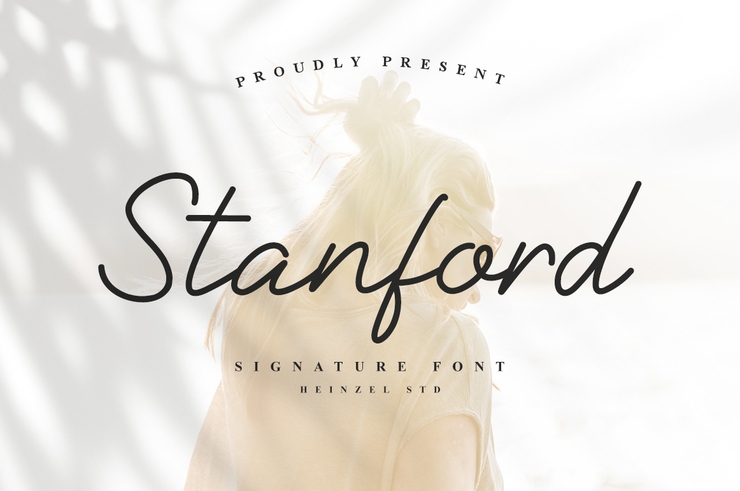 Stanford Signature字体 5