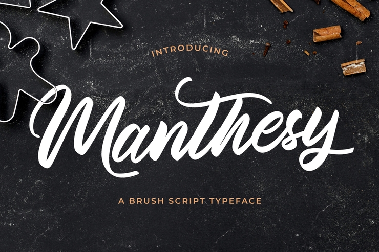 Manthesy字体 5