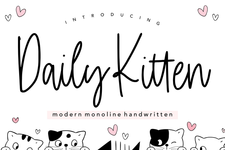 Daily Kitten字体 1
